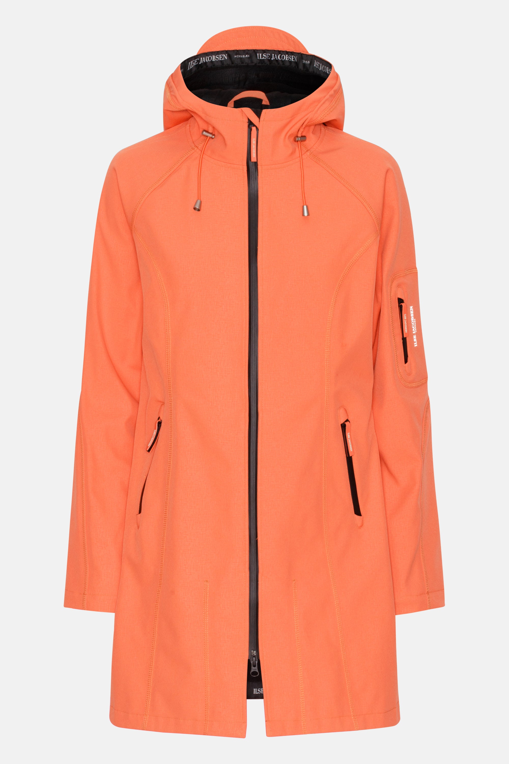 Softshell Regnjakke - Hot Orange